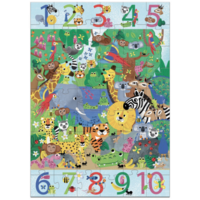 thumb-Jungle - from 1 to 10 - 54 pieces-2