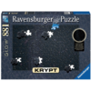 Ravensburger Krypt - Universe Glow - puzzel van 881 stukjes