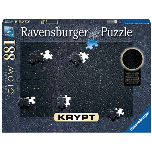  Ravensburger Krypt - Universe Glow - 881 stukjes 
