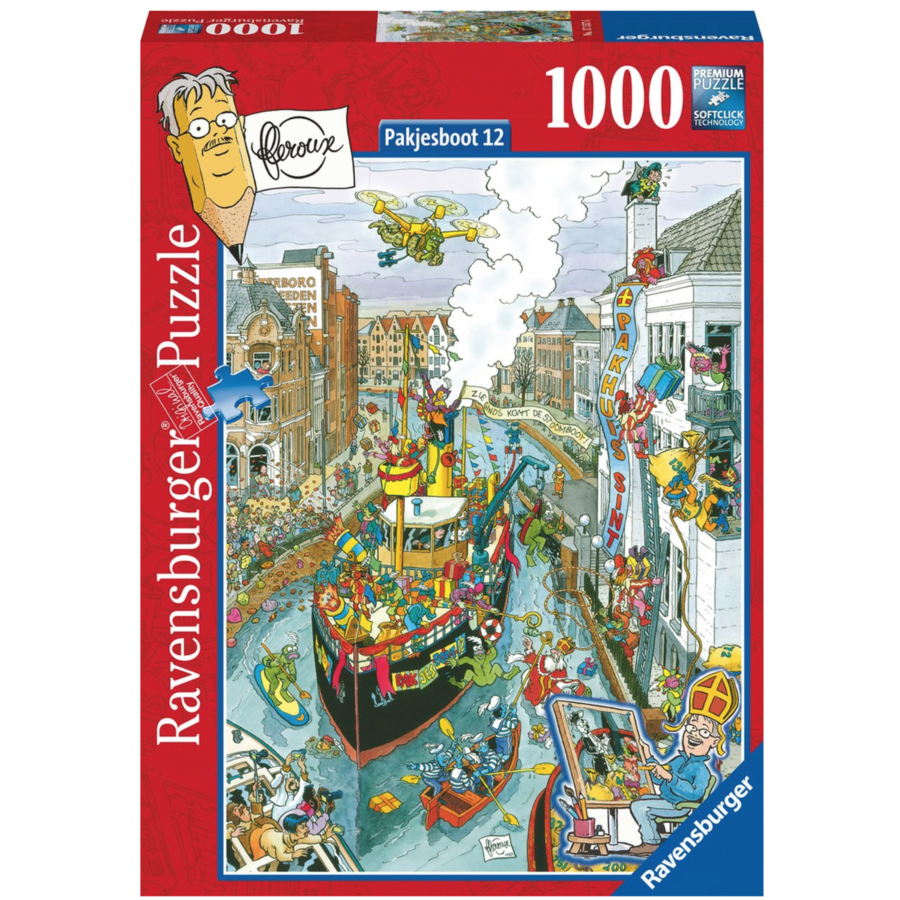Pakjesboot - Fleroux -  puzzle of 1000 pieces-1