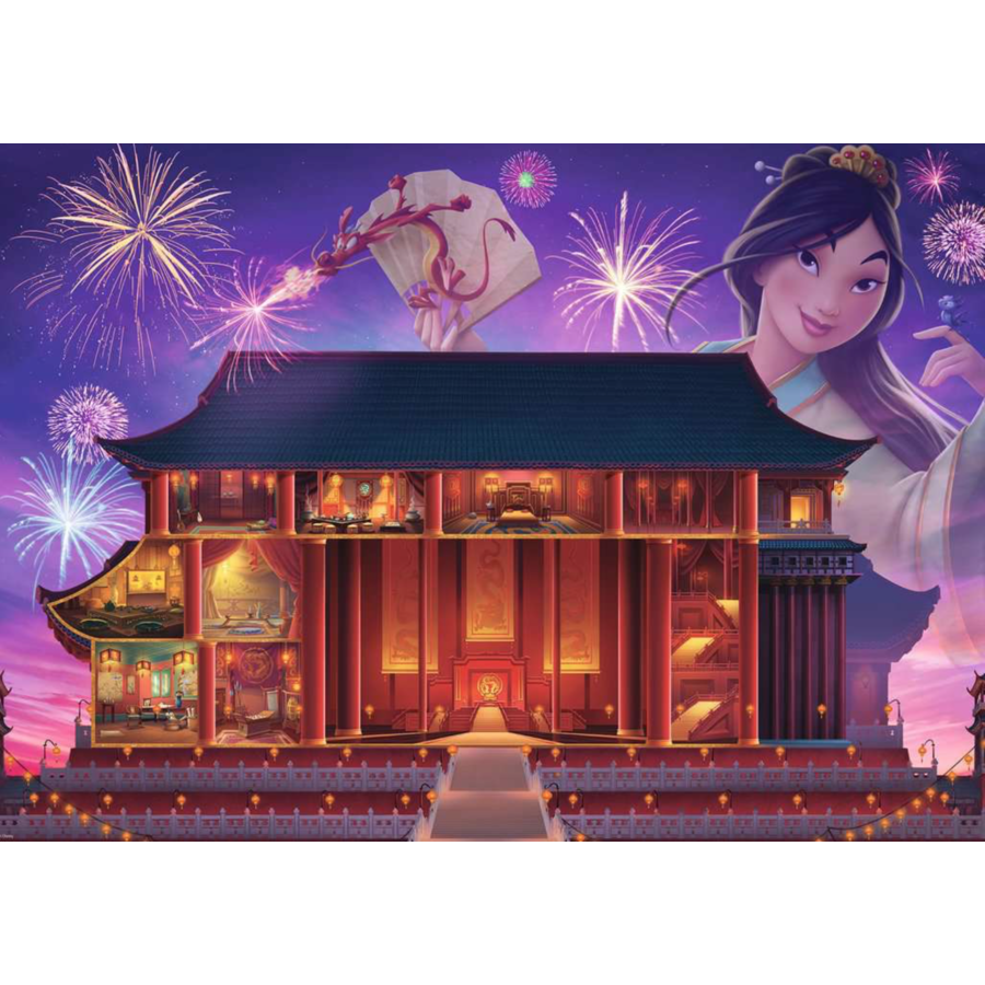 Mulan - Disney Château 7 - puzzle de 1000 pièces-2