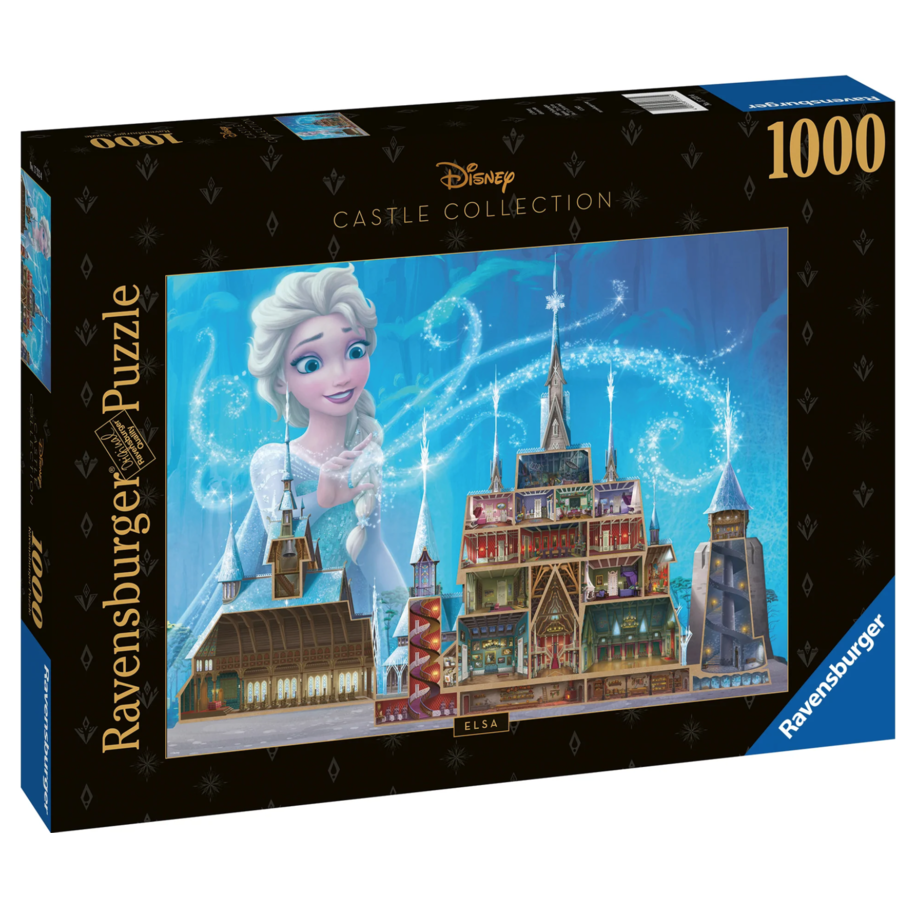 Elsa - Disney Kasteel 8 - puzzel van  1000 stukjes-1