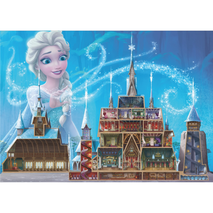 Elsa - Disney Castle 8 - puzzle of 1000 pieces-2