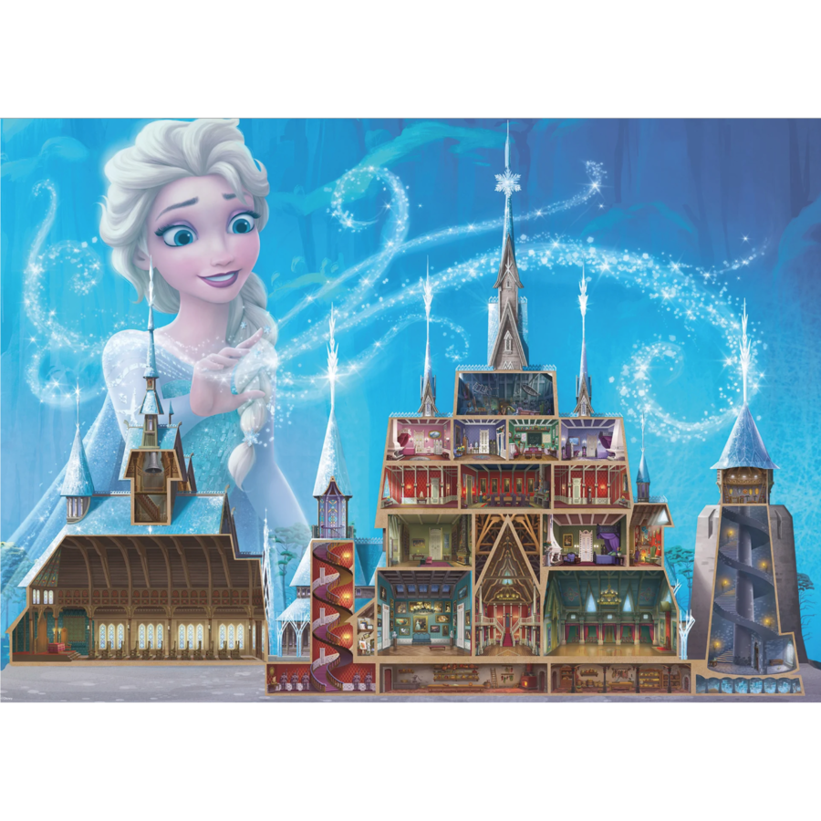 Elsa - Disney Kasteel 8 - puzzel van  1000 stukjes-2