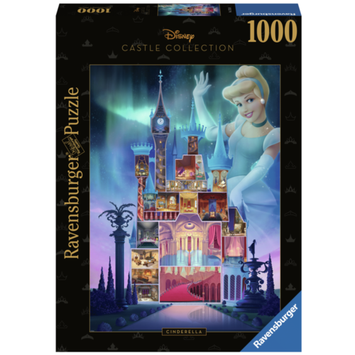  Ravensburger Cinderella - Disney Castle 10 - 1000 pieces 