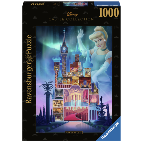  Ravensburger Cinderella - Disney Château 10 - 1000 pièces 