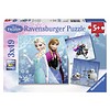 Ravensburger Frozen - winteravontuur - 3 x 49 stukjes