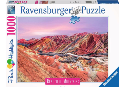  Ravensburger Regenboogbergen - China  - 1000 pièces 