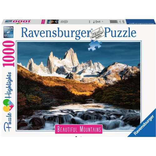  Ravensburger Monte Fitz Roy - Patagonië - 1000 stukjes 