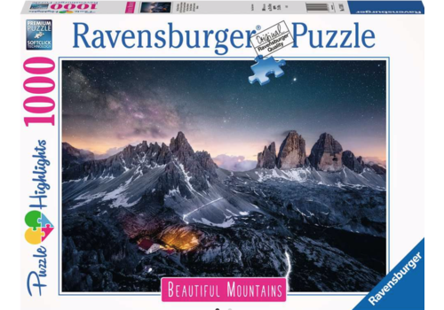  Ravensburger Les Tre Cime di Lavaredo Dolomites- 1000 pièces 