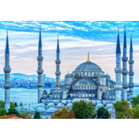 thumb-The Blue Mosque - puzzle of 1000 pieces-1