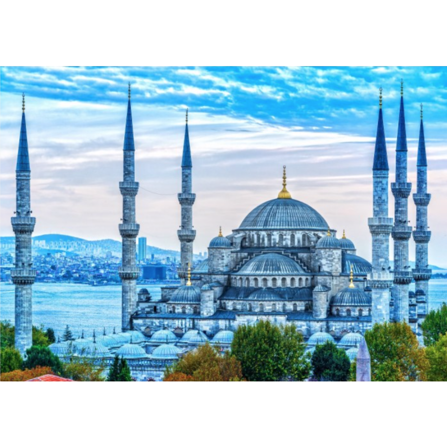 The Blue Mosque - puzzle of 1000 pieces-1
