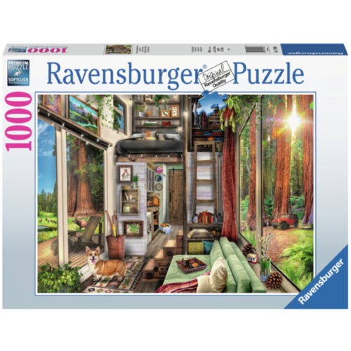  Ravensburger Tiny House in Redwood Forest - 1000 stukjes 