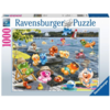 Ravensburger Gelini - Au pique-nique - 1000 pièces de puzzle