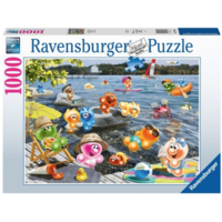 thumb-Gelini - Bij de picknick - puzzel 1000 stukjes-1