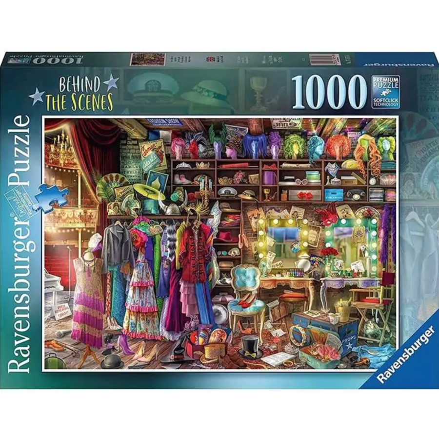 Behind the scenes - Aimee Stewart- puzzle of 1000 pieces-1