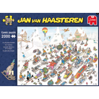 thumb-It's all going downhill - Jan van Haasteren - puzzle of 2000 pieces-1