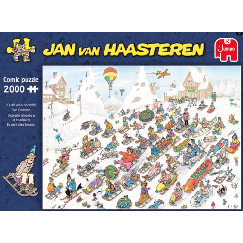  Jumbo It's all going downhill - JvH - 2000 pieces 