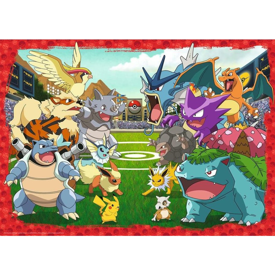 Confrontation entre Pokemon -  puzzle de 1000 pièces-2