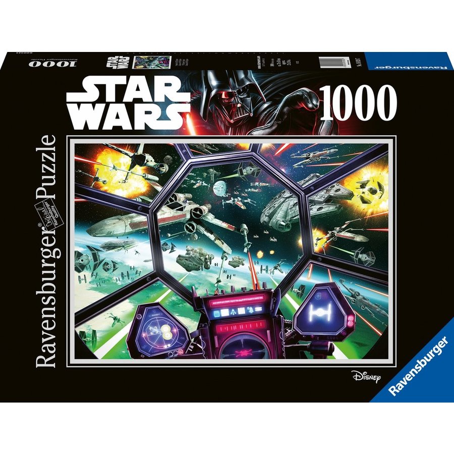 Star Wars - TIE Fighter Cockpit - Jigsaw 1000 pieces-1