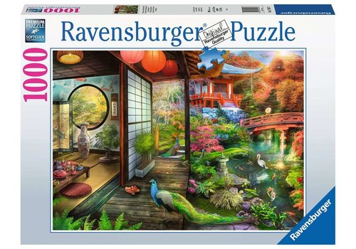 Puzzle 1500 pièces : Jardin Japonais - Educa - Rue des Puzzles