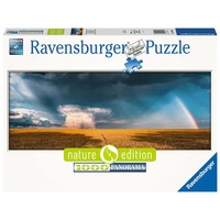 thumb-Mystieke regenboog - Java  - panoramische puzzel van  1000 stukjes-1