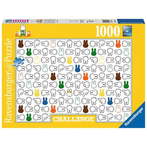  Ravensburger Miffy - Challenge - 1000 pieces 