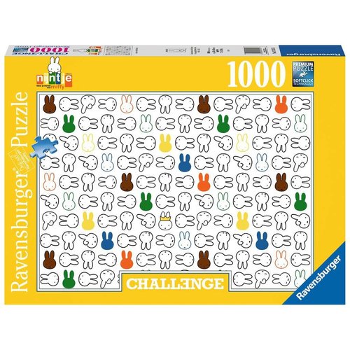  Ravensburger Nijntje - Challenge - 1000 stukjes 