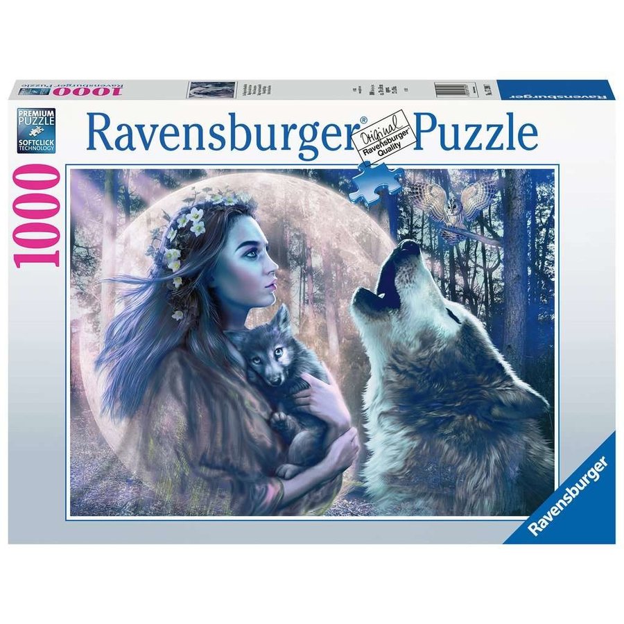 Magic of the moonlight - jigsaw puzzle of 1000 pieces-1
