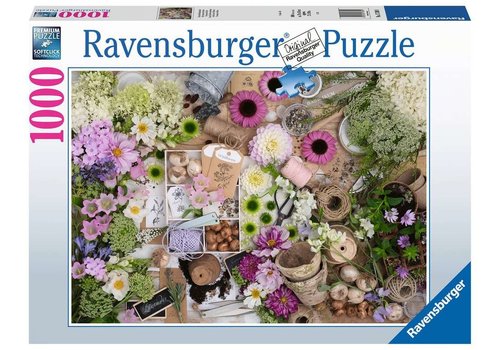  Ravensburger For the love of flowers - 1000 pieces 