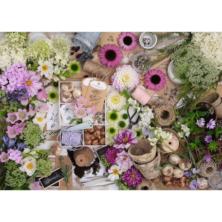 For the love of flowers - jigsaw puzzle of 1000 pieces-2