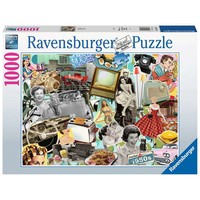 thumb-The 1950s - jigsaw puzzle of 1000 pieces-1