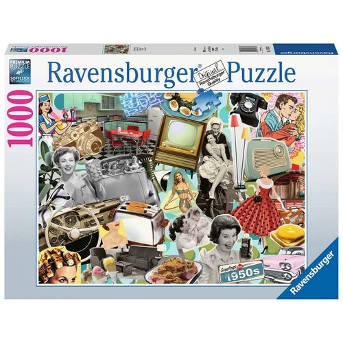  Ravensburger The 1950s - 1000 pieces 