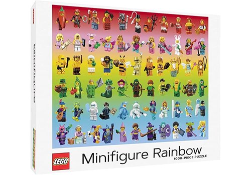  Chronicle Books LEGO - Minifigure Rainbow - puzzel - 1000 stukjes 