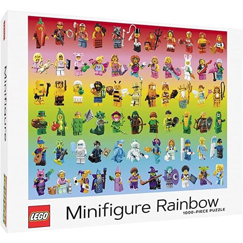  Chronicle Books LEGO - Minifigure Rainbow - puzzel - 1000 stukjes 