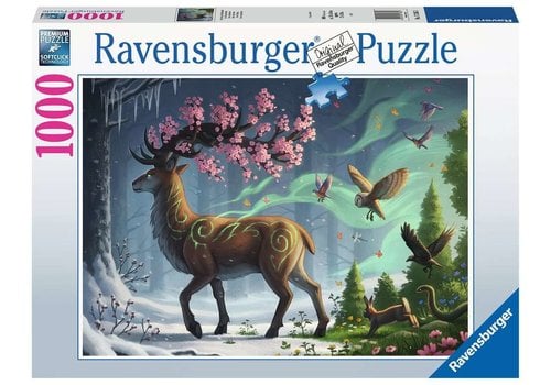  Ravensburger Deer of spring - 1000 pieces 