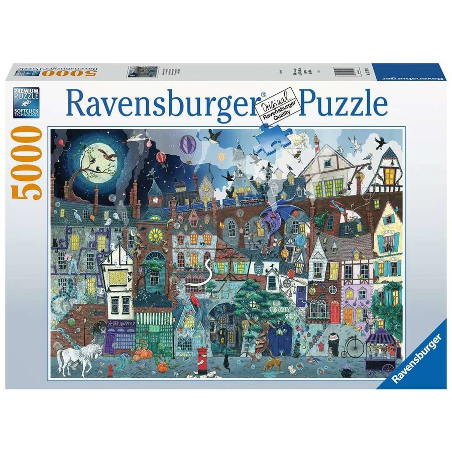 La rue fantastique - puzzle de 5000 pièces-1