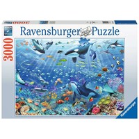 thumb-Kleurrijke Onderwaterwereld - puzzel van 3000 stukjes-1