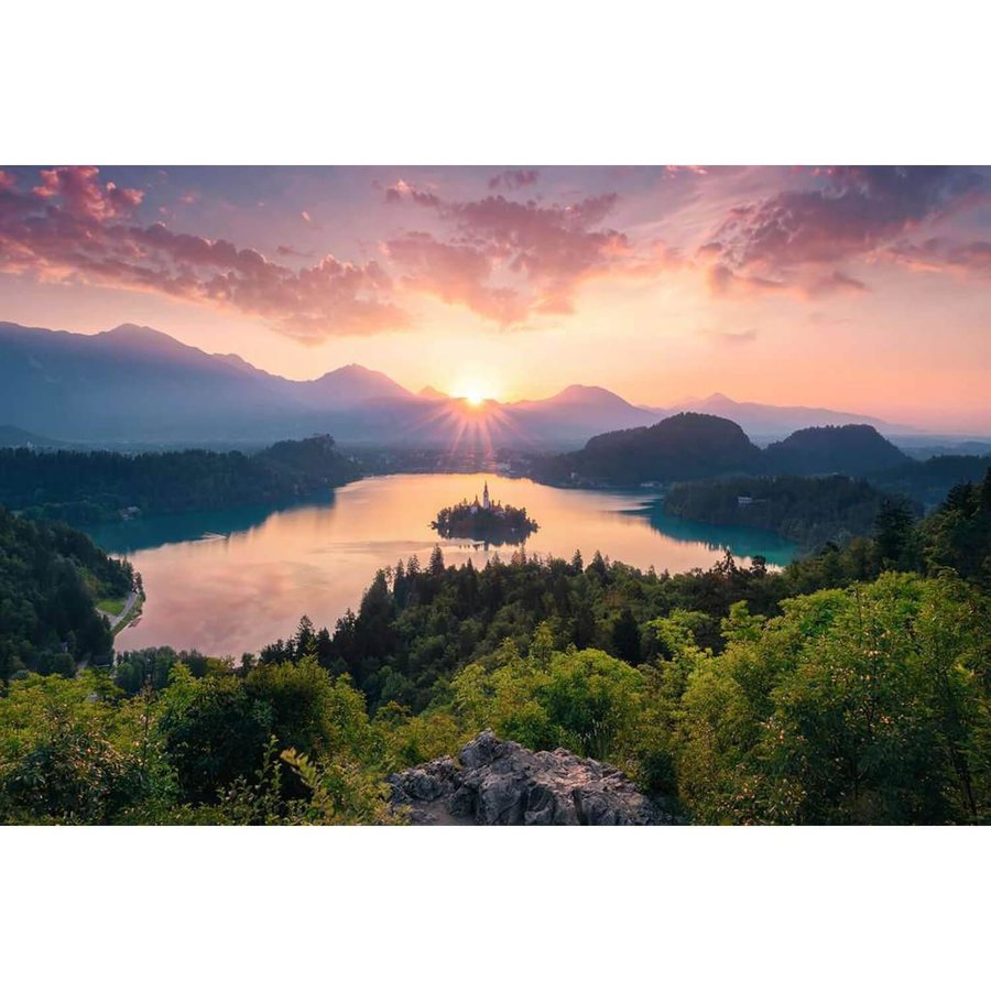 Lac de Bled, Slovénie - puzzle de 3000 pièces-2