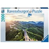 Ravensburger La Grande Muraille de Chine au soleil - puzzle de 2000 pièces