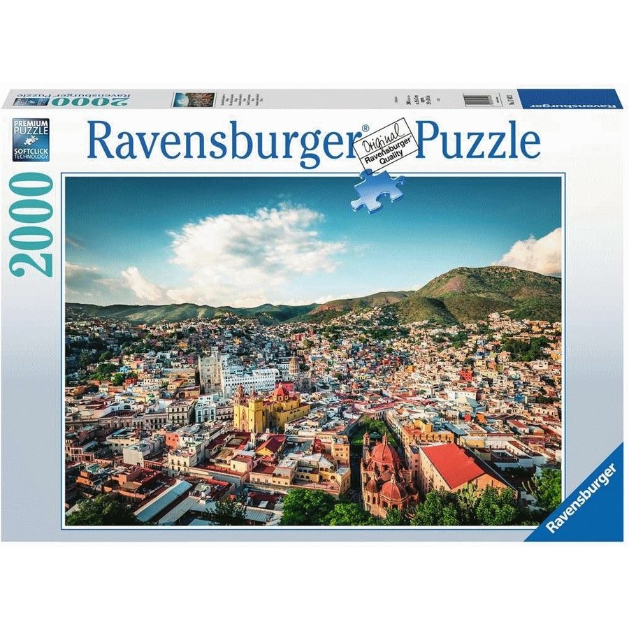 Ville coloniale de Guanajuato au Mexique - puzzle de 2000 pièces-1