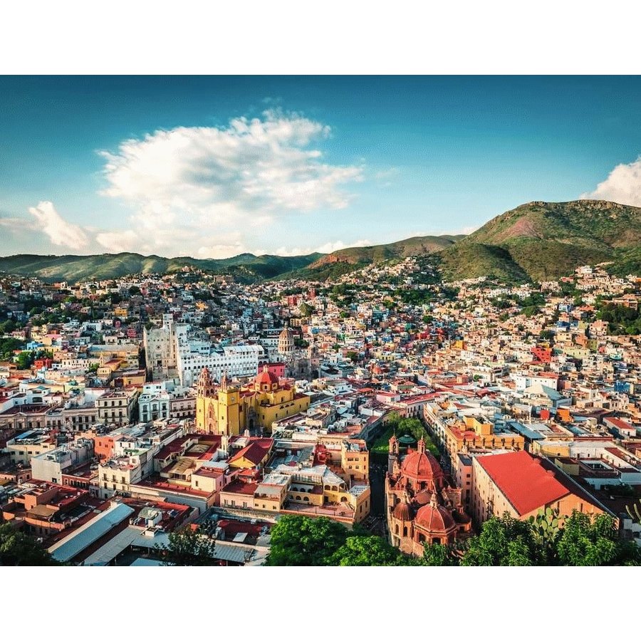 Colonial City of Guanajuato in Mexico - puzzle of 2000 pieces-2