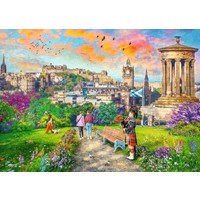 thumb-Edinburgh Romance - puzzel van 1000 stukjes-2