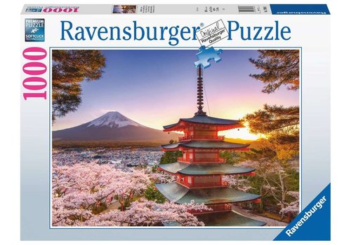  Ravensburger Cerisiers en fleurs du Mont Fuji  - 1000 pièces 