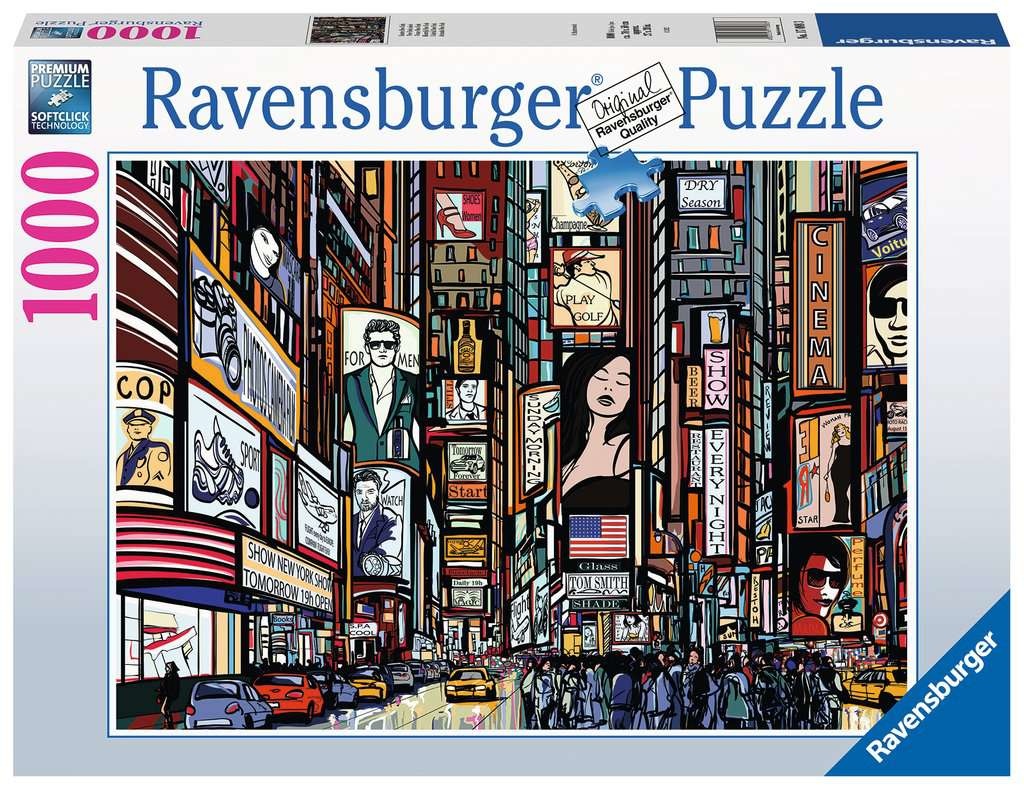 Puzzle 1000 p - le marché de noël Ravensburger