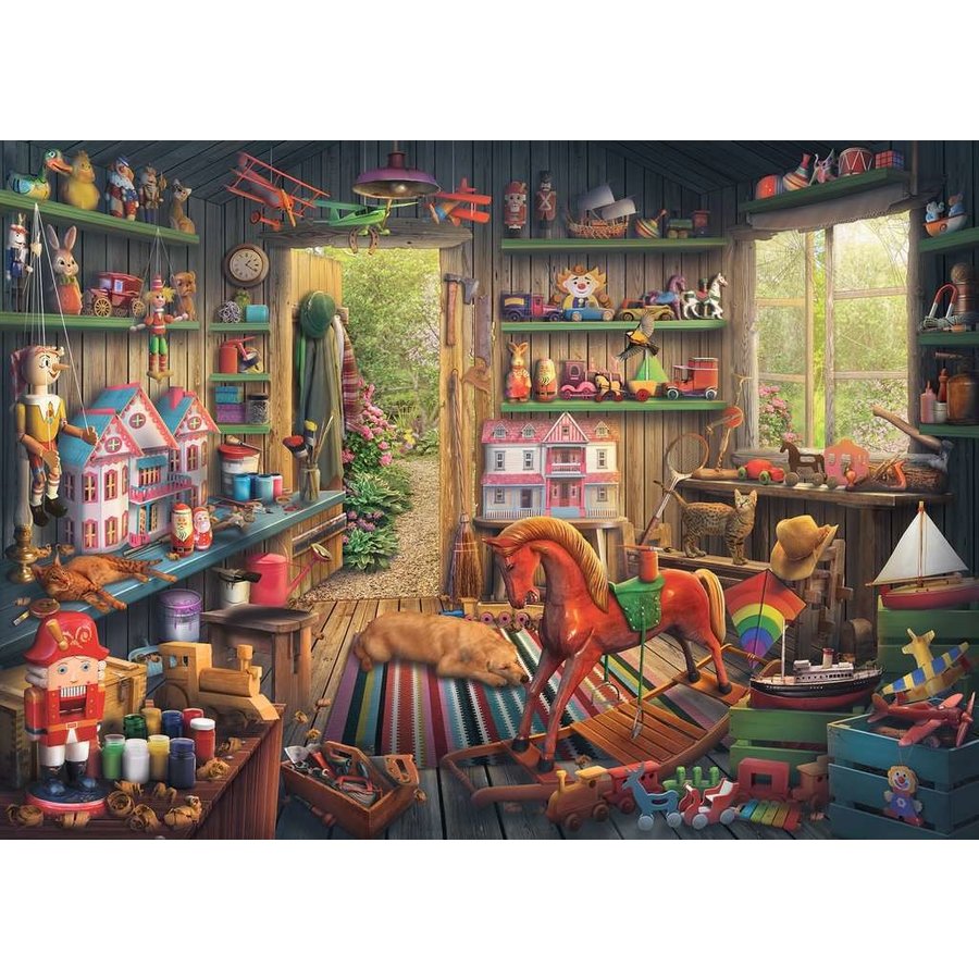 Nostalgic Toys - puzzle of 1000 pieces-2