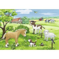 thumb-Young animals in the countryside - 2 x 12 pieces-2