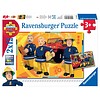 Ravensburger Fireman SAM in action - 2 puzzles of 12 pieces