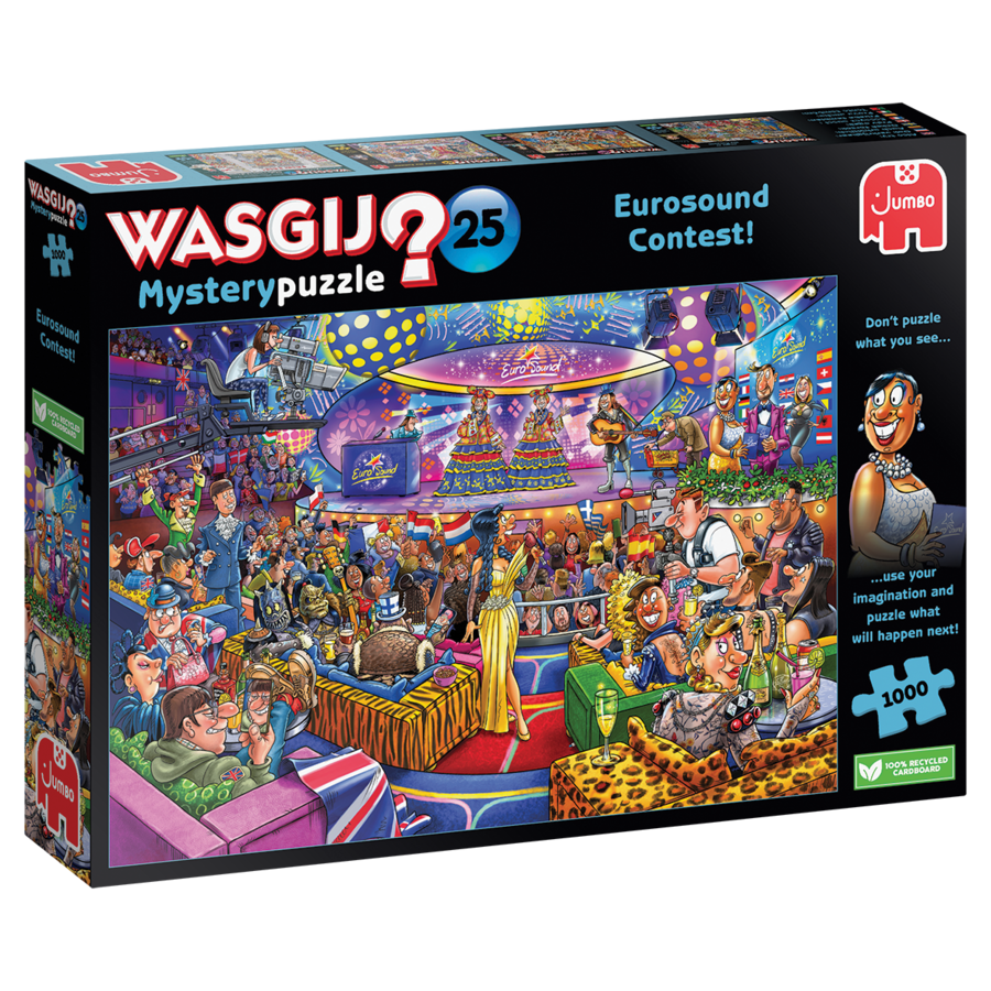 Wasgij Mystery 25 - The Eurosound Contest - 1000 pieces-1