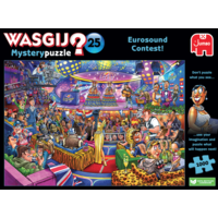 thumb-Wasgij Mystery 25 - The Eurosound Contest - 1000 stukjes-2